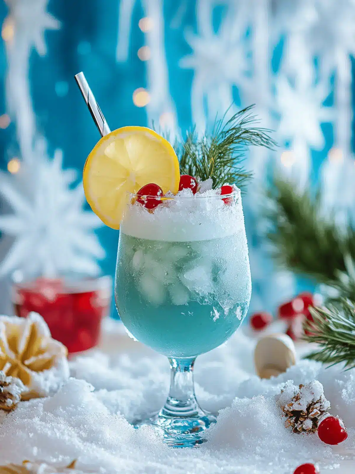 Irresistible Jack Frost Cocktail: A Tropical Holiday Delight