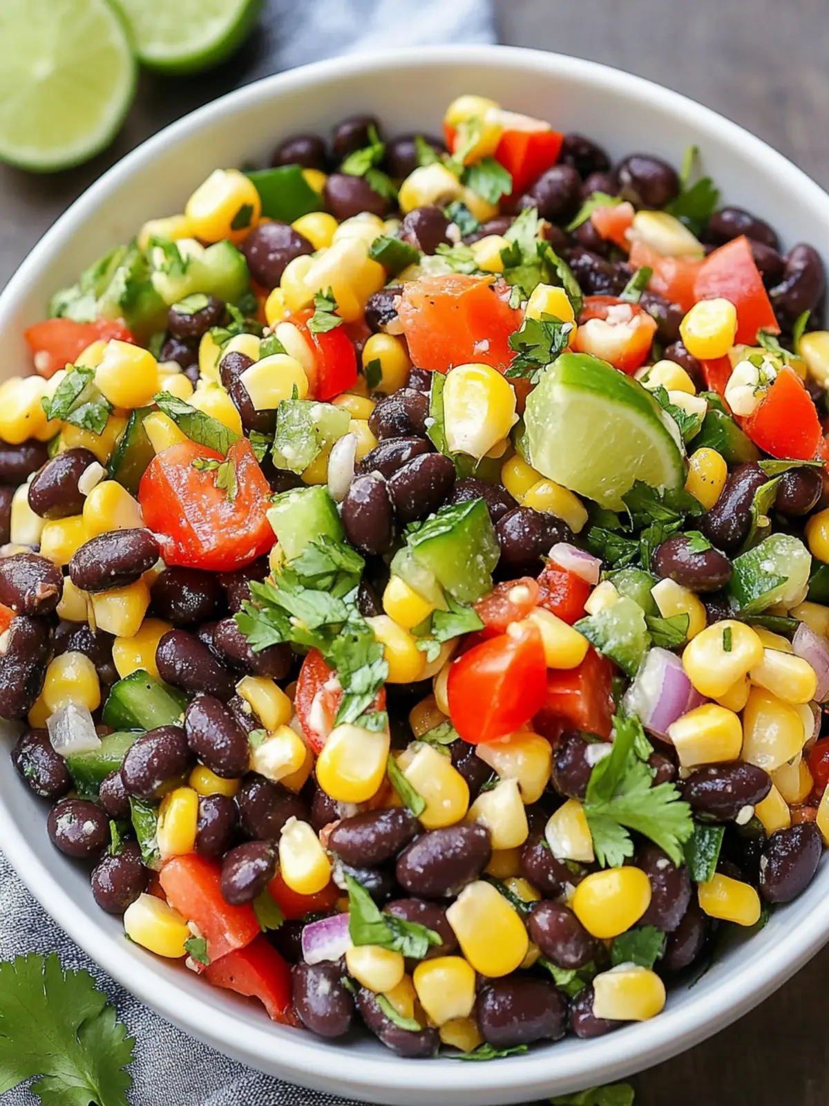 Irresistible Black Bean & Corn Salad That's Perfect for Meal Prep